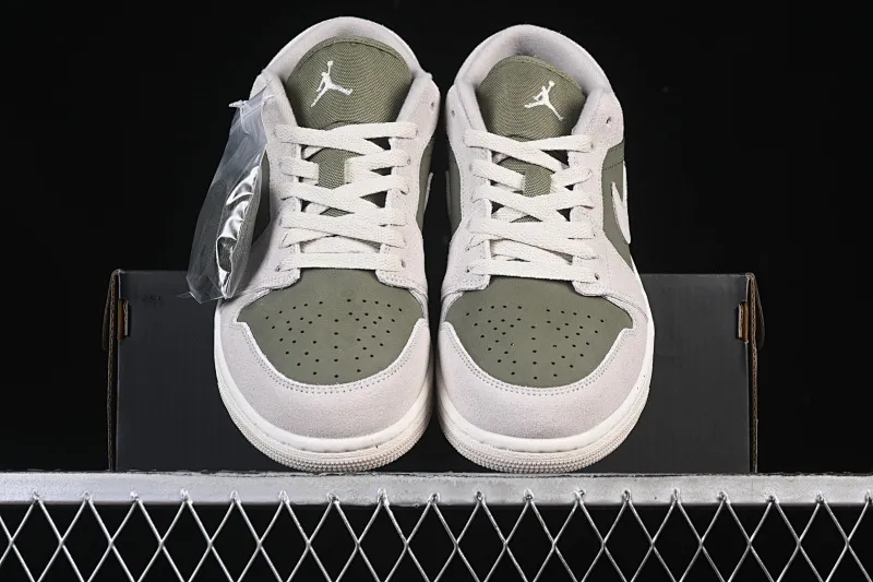 All categories Air Jordan Jordan series basketball shoes Air Jordan 1 Low Air Jordan 1 Low AJ1 Joe 1 meter green low-top cultural and casual sneakers HV4089-201